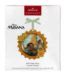 Hallmark Setting Sail - Moana, Maui Keepsake Ornament 2025 QXD7242