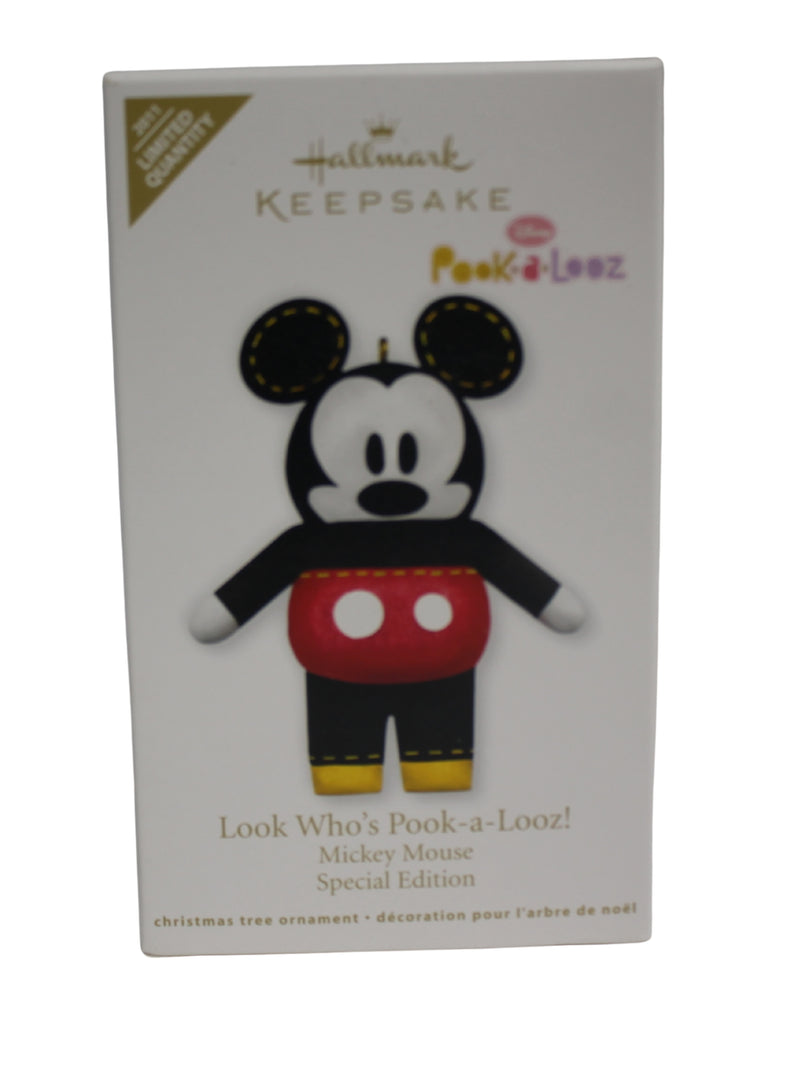 Hallmark Ornament: 2011 Look Who's Pook-a-Looz! Mickey Mouse | QXE3017 | Limited Edition