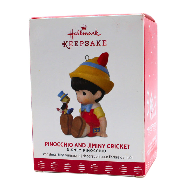 Hallmark Ornament: 2017 Pinocchio and Jiminy Cricket | QXE3022