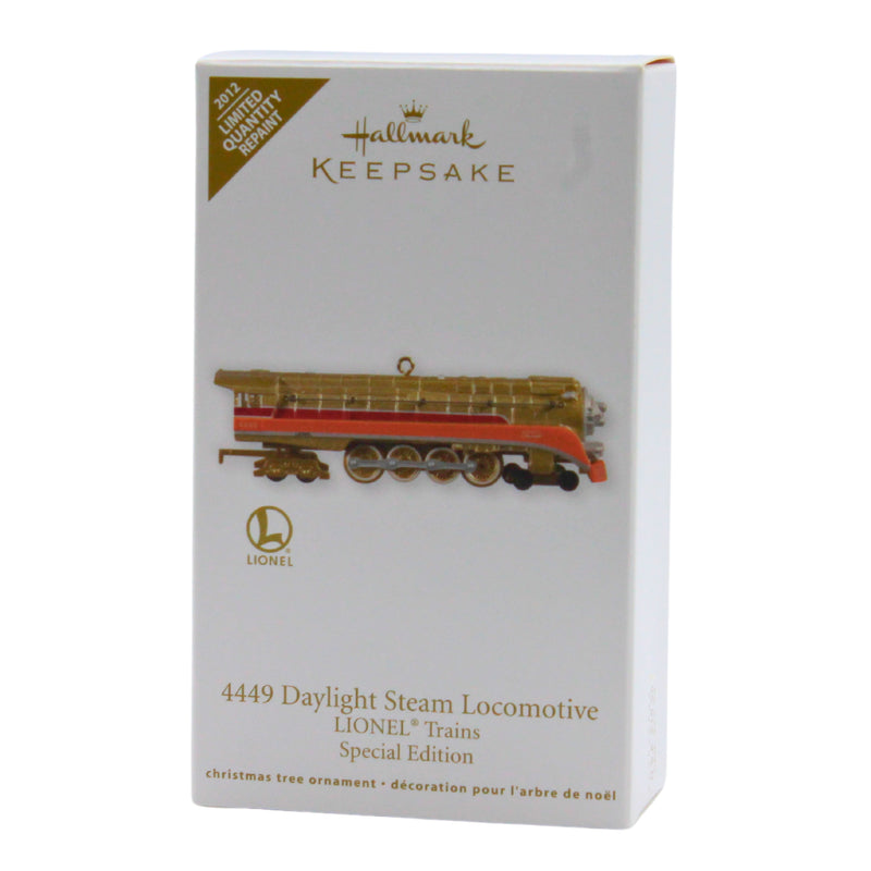 Hallmark Ornament: 2012 4449 Daylight Steam Locomotive | QXE3024