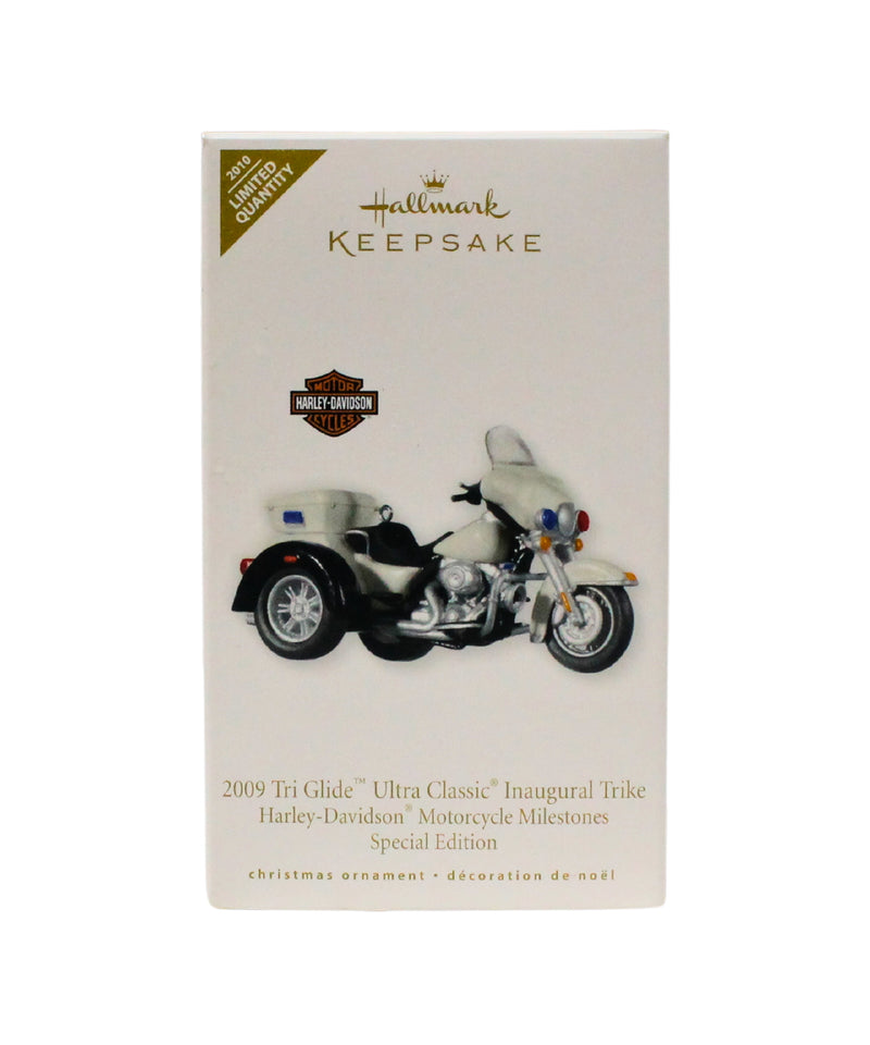 Hallmark Ornament: 2009 2009 Tri-Glide Ultra Classic Inaugural Trike | QXE3043