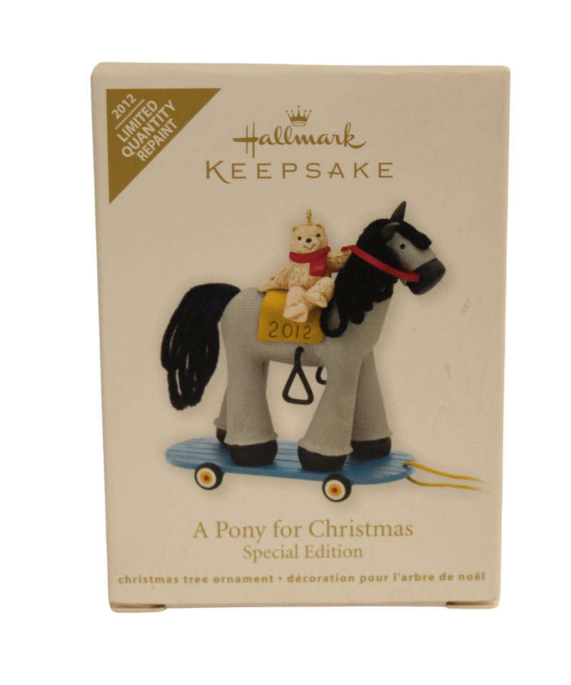 Hallmark Ornament: 2012 A Pony for Christmas  | QXE3044
