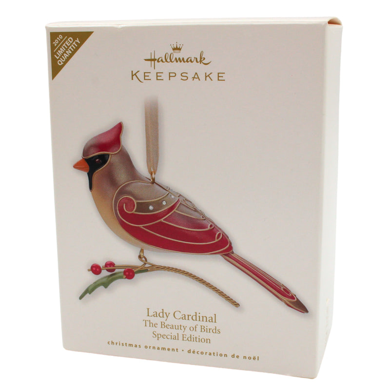 Hallmark Ornament: 2010 Lady Cardinal | QXE3046