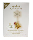 Hallmark Ornament: 2009 Pooh's Twinkly Snowflake  | QXE3072