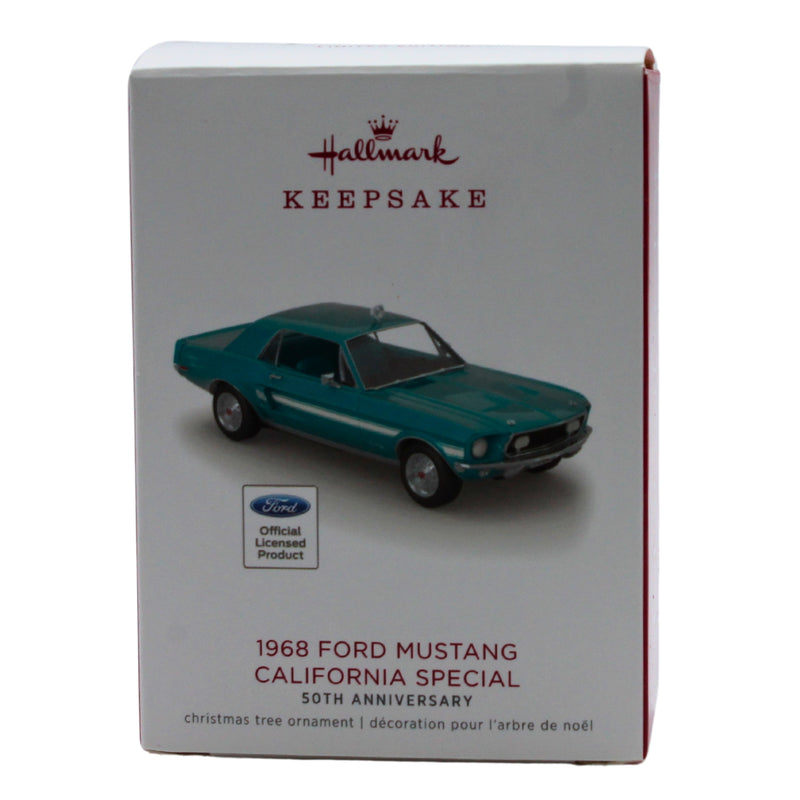 Hallmark Ornament: 2018 Ford Mustang California Special-1968 | QXE3173