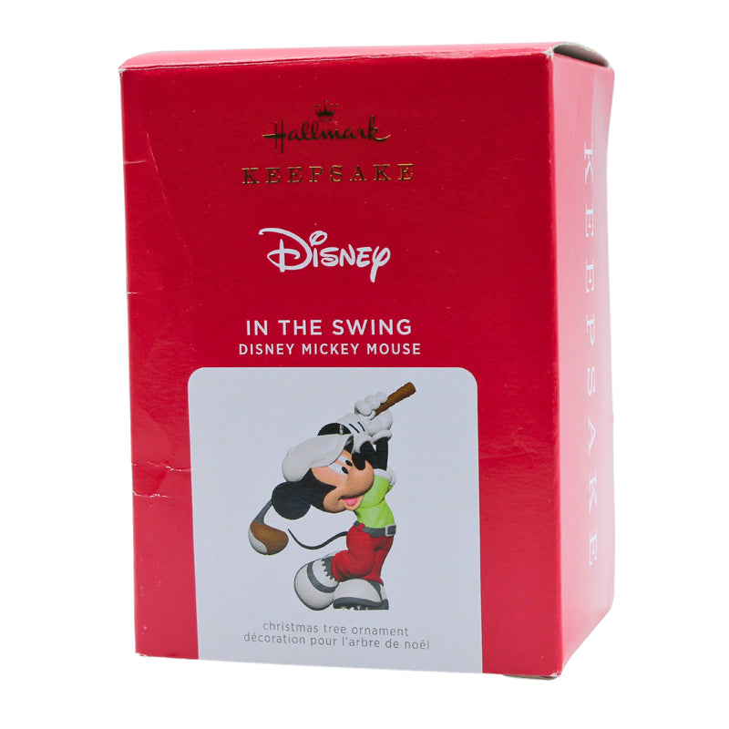 Hallmark Ornament: 2021 In the Swing | QXE3275 | Mickey Mouse