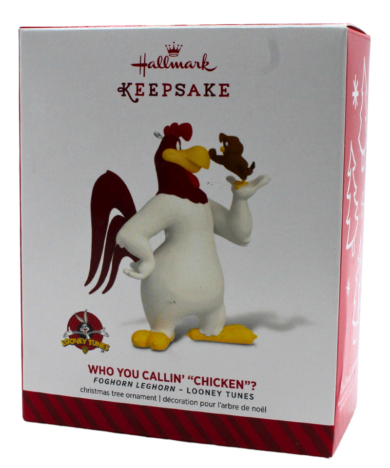 Hallmark Ornament: 2014 Who You Callin' "Chicken"? | QXE3726 | Looney Tunes