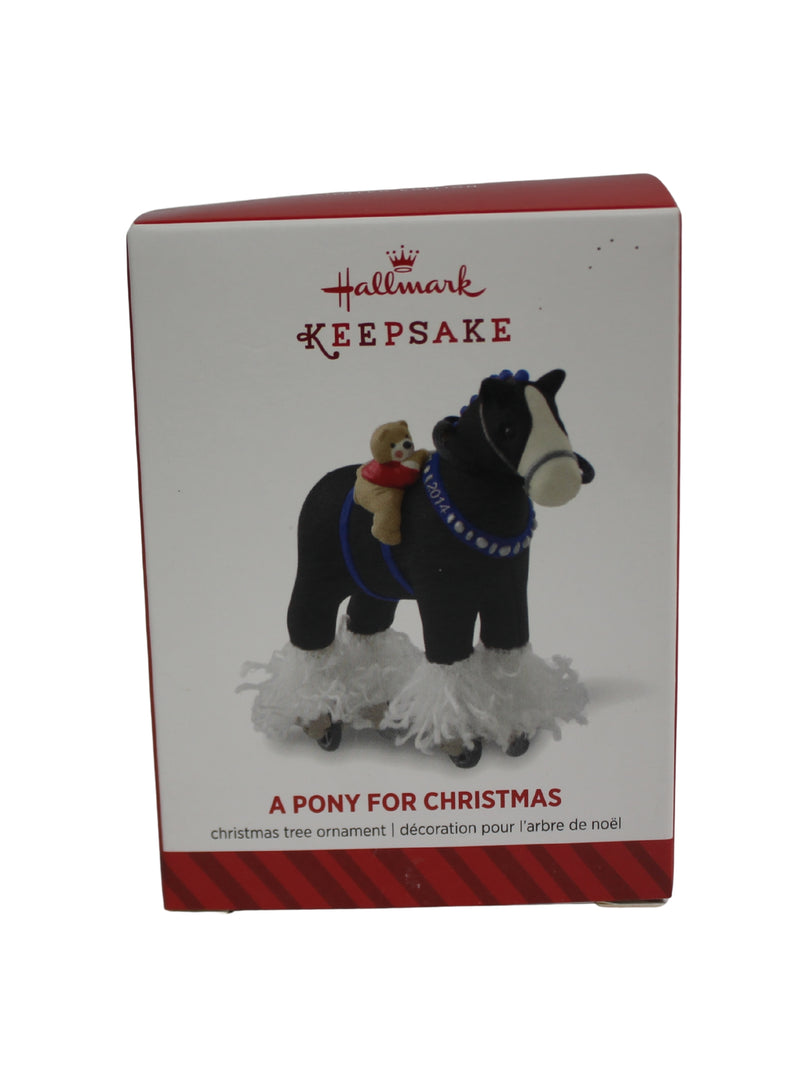 Hallmark Ornament: 2014 A Pony for Christmas | QXE3753