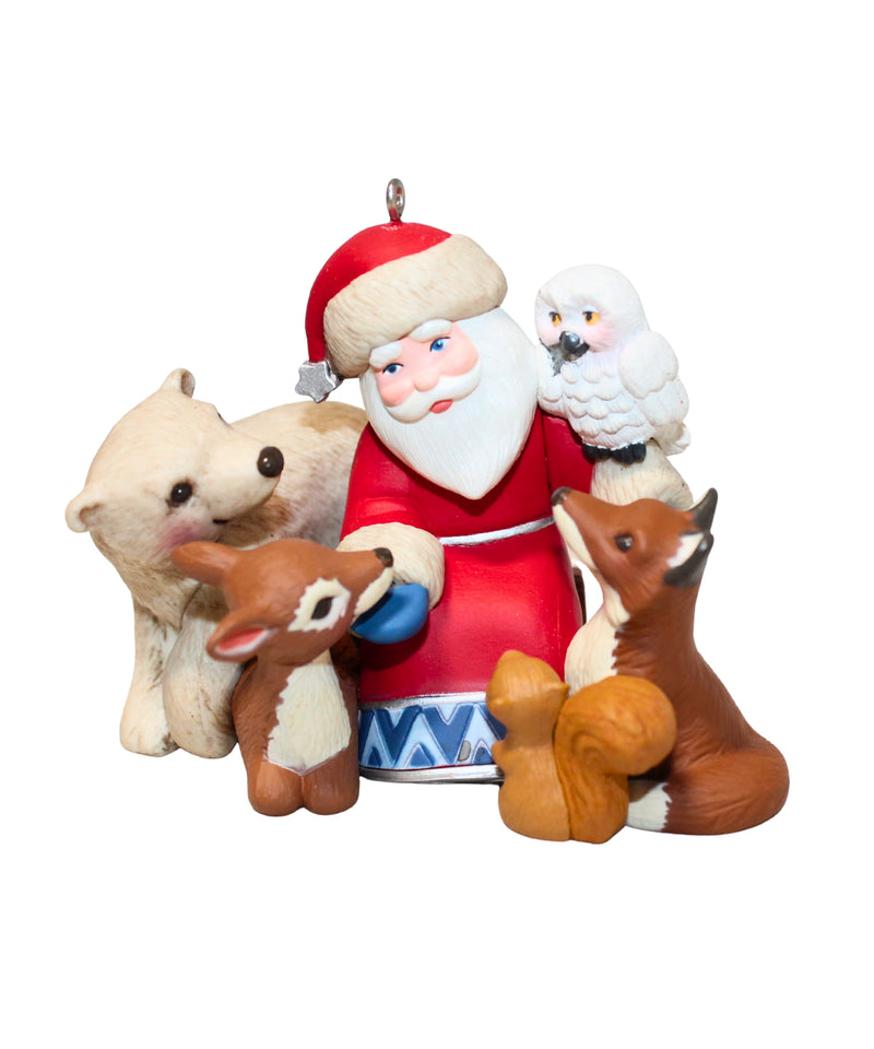 Hallmark Ornament: 2013 A Visit From Santa  | QXE3775
