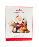 Hallmark Ornament: 2013 A Visit From Santa  | QXE3775