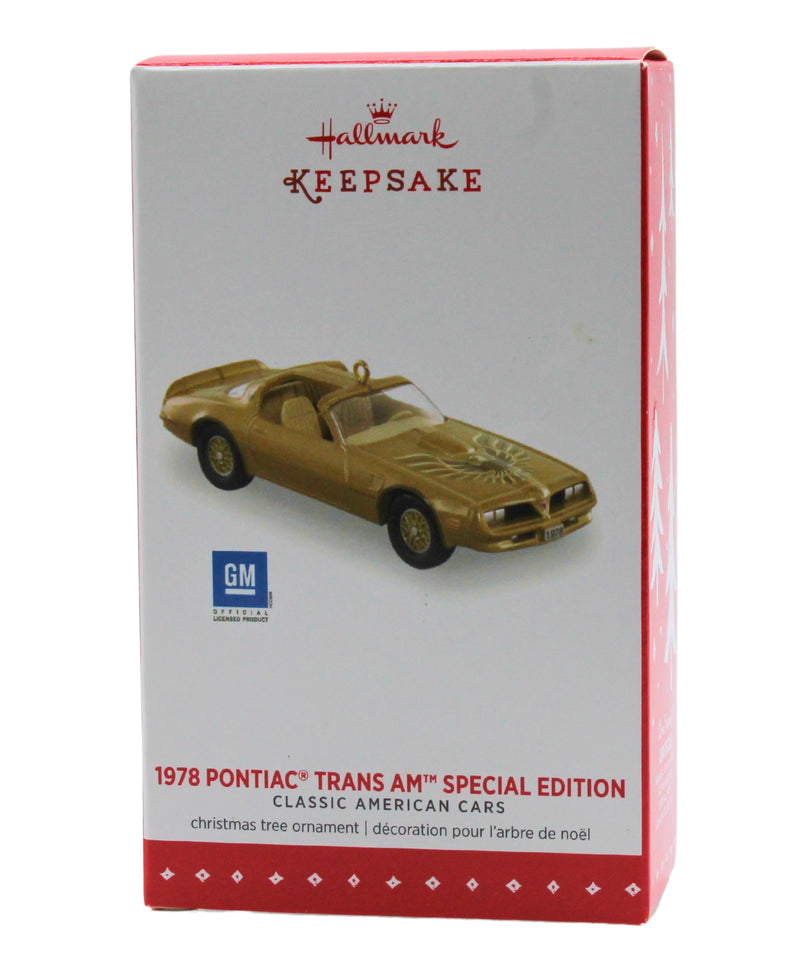 Hallmark Ornament: 2015 Pontiac Trans AM - 1978 | QXE3777