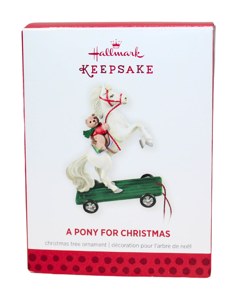 Hallmark Ornament: 2013 A Pony for Christmas | QXE3785