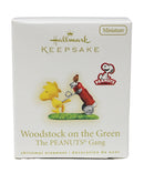 Hallmark Woodstock on the Green - Peanuts, Mini Keepsake Ornament 2009 QXE9012