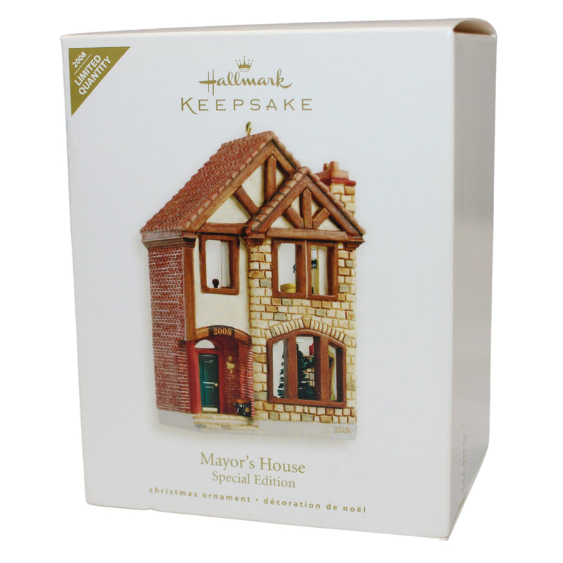 Hallmark Ornament: 2008 Mayor's House | QXE9031 | Club Edition