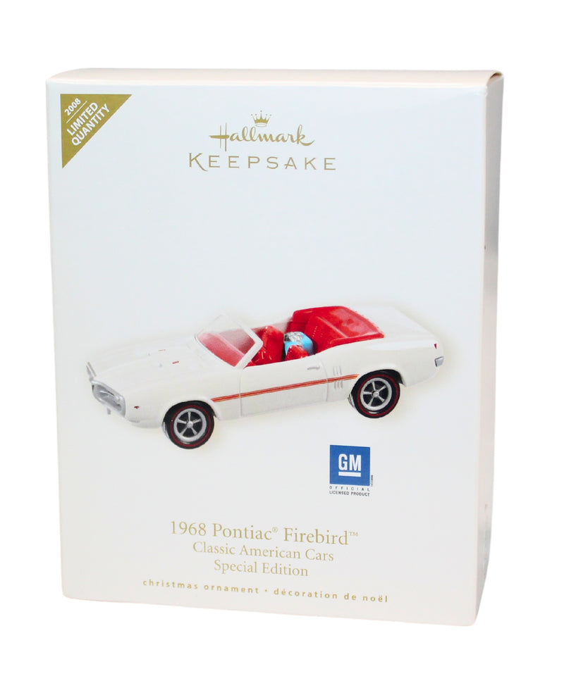 Hallmark Ornament: 2008 Pontiac Firebird 1968 | QXE9061