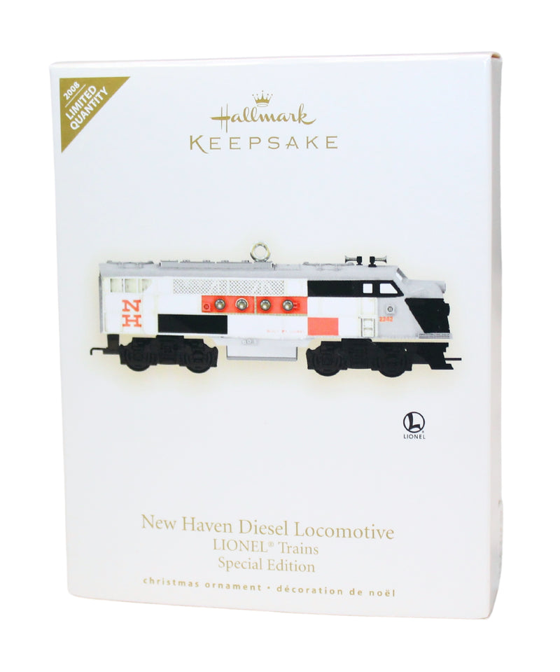 Hallmark Ornament: 2008 New Haven Diesel Locomotive | QXE9071 | Lionel