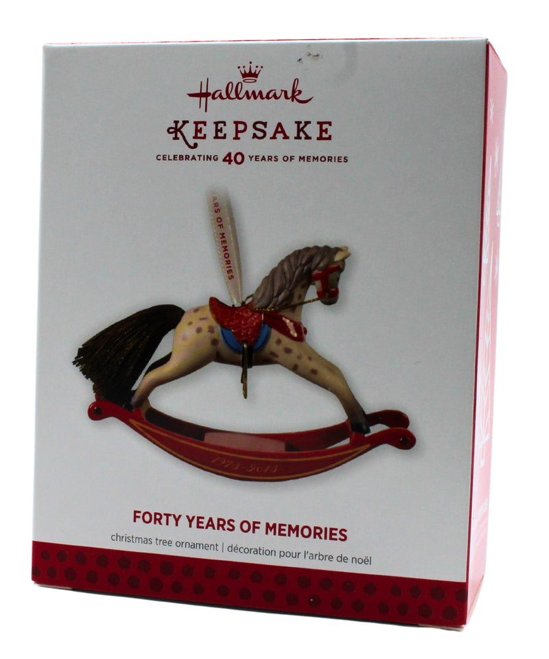 Hallmark Ornament: 2013 Forty Years of Memories | QXG1032