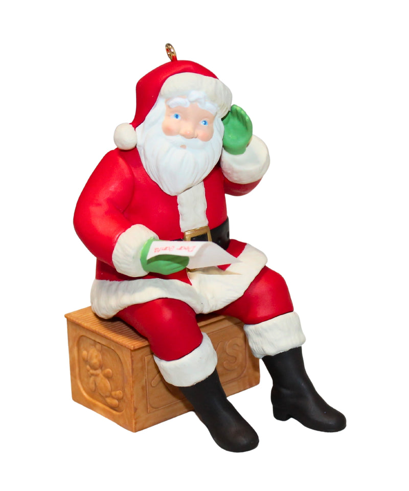 Hallmark Ornament: 2013 Tell Santa  | QXG1542