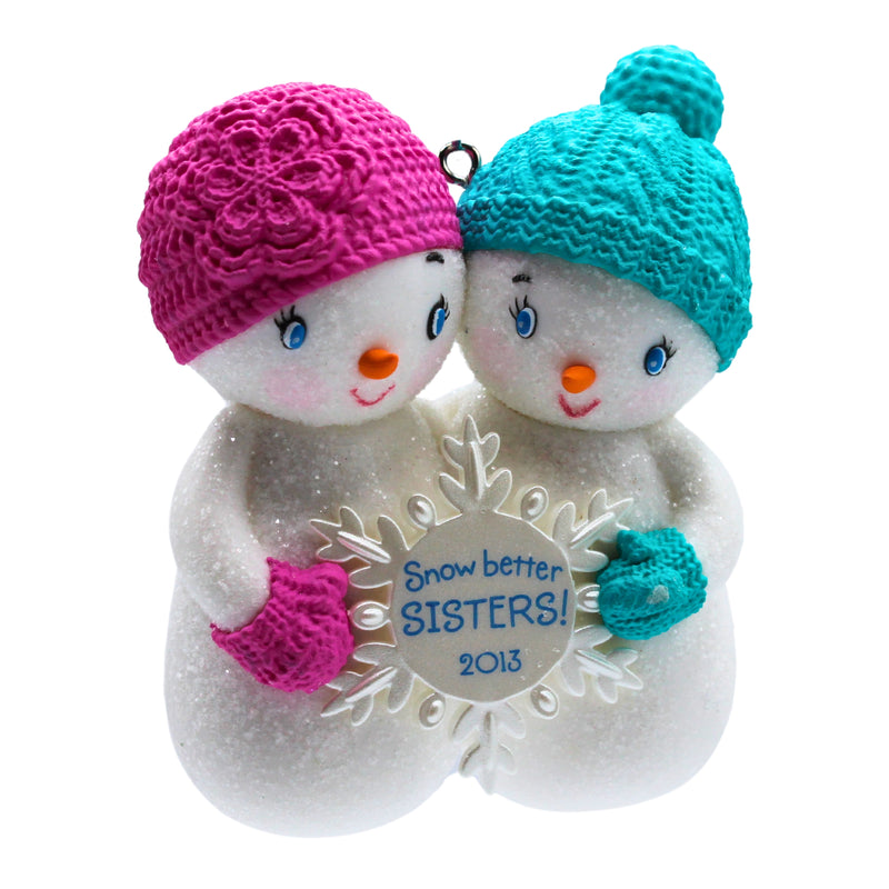 Hallmark Ornament: 2013 Snow Better Sisters | QXG1945