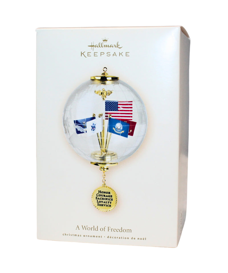 Hallmark Ornament: 2007 A World of Freedom | QXG2077