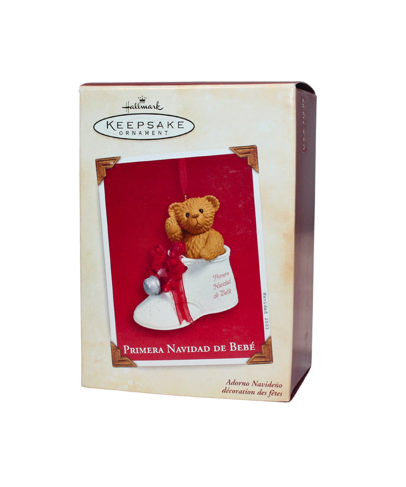 Hallmark Ornament: 2003 Primera Navidad De Bebe | QXG2517