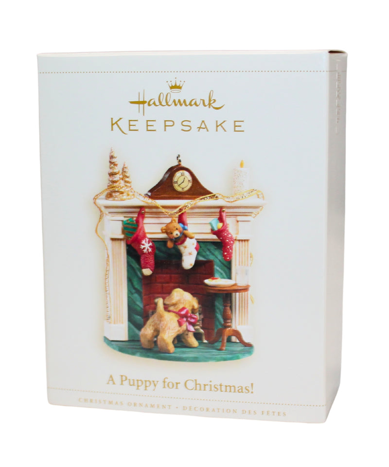 Hallmark Ornament: 2006 A Puppy for Christmas! | QXG2806