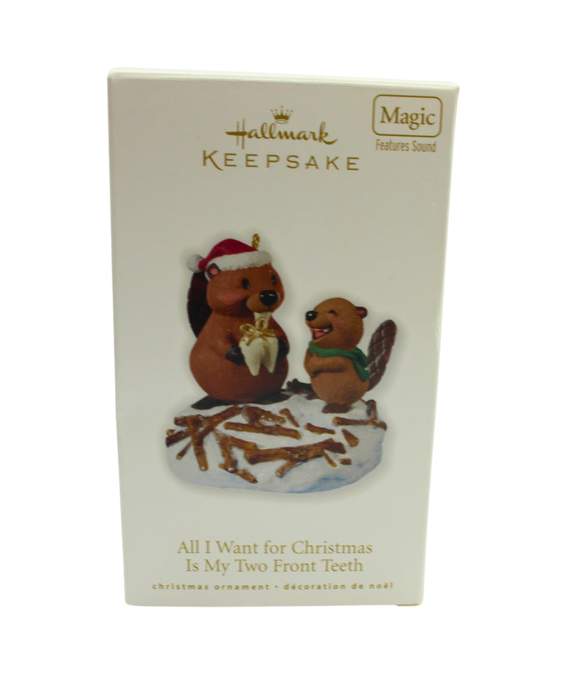 Hallmark Ornament: 2010 All I Want For Christmas Is My Two Front Teeth | QXG3046