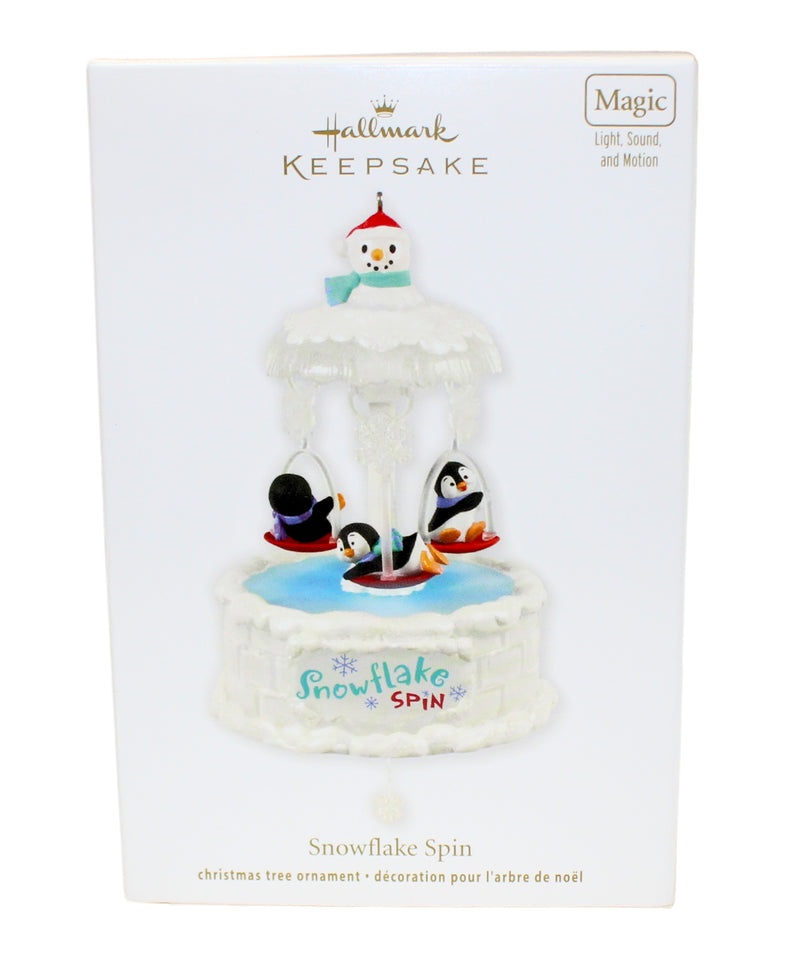 Hallmark Ornament: 2012 Snowflake Spin | QXG3241