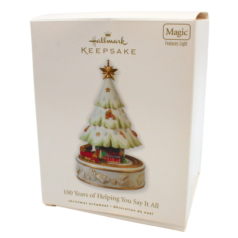 Hallmark Ornament: 2010 100 Years of Helping You Say It All | QXG3403