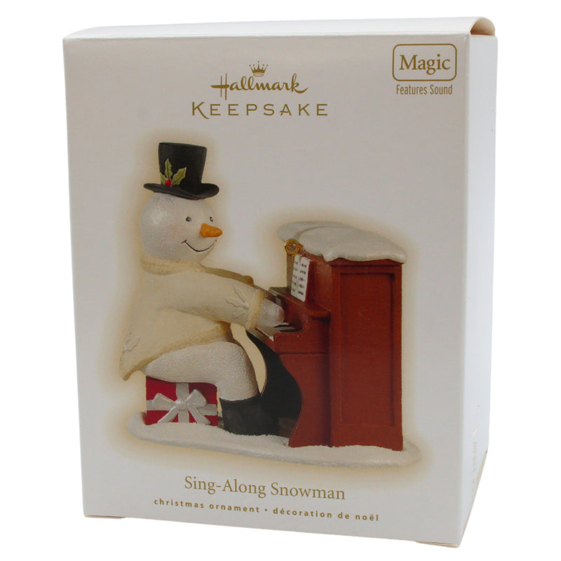 Hallmark Ornament: 2009 Sing-Along Snowman | QXG4002