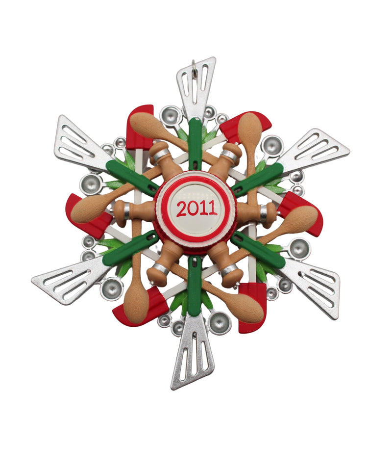 Hallmark Ornament: 2011 Savory Snowflake | QXG4147