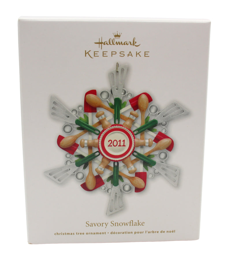 Hallmark Ornament: 2011 Savory Snowflake | QXG4147