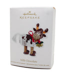 Hallmark Ornament: 2011 Milk Choclate | QXG4177 | Cow