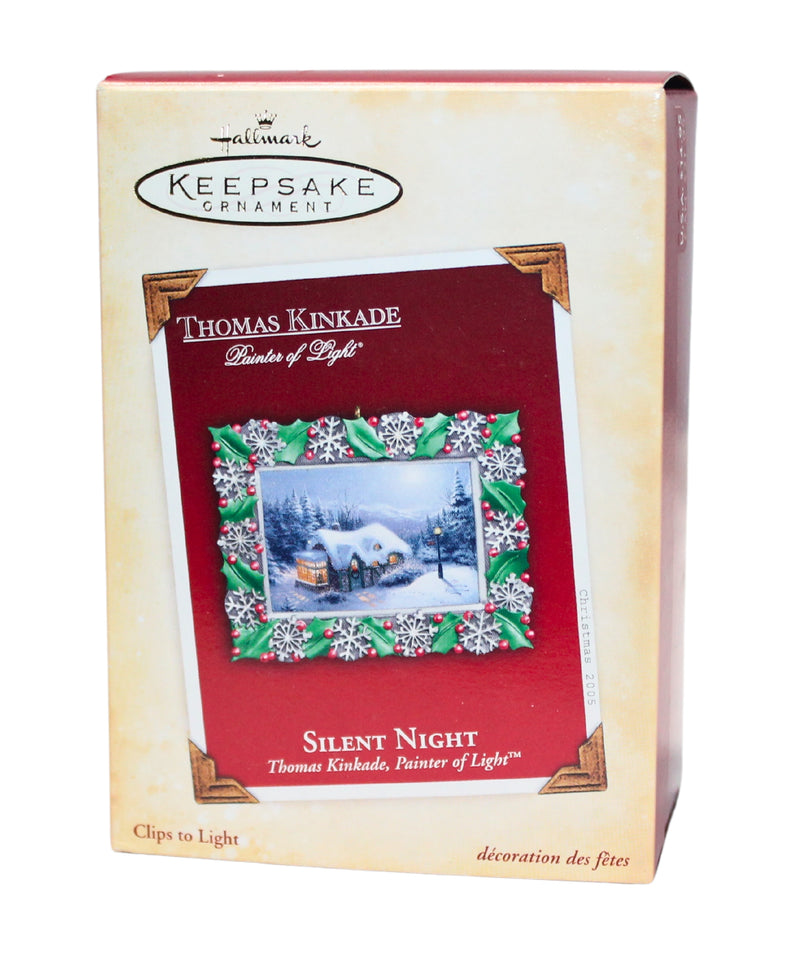 Hallmark Ornament: 2005 Silent Night | QXG4482 | Thomas Kinkade