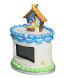 Hallmark Countdown to Jesus' Birthday - Manger Keepsake Ornament 2012 QXG4494