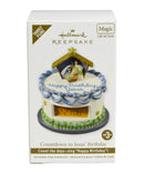Hallmark Countdown to Jesus' Birthday - Manger Keepsake Ornament 2012 QXG4494