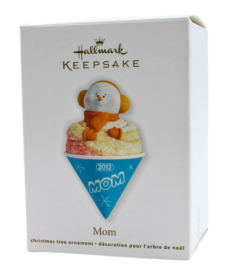 Hallmark Ornament: 2012 Mom | QXG4574 | Snow Cone