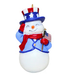 Hallmark Ornament: 2012 Patriotic Snowman | QXG4681