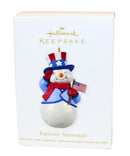 Hallmark Ornament: 2012 Patriotic Snowman | QXG4681