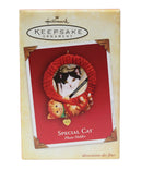 Hallmark Special Cat - Photo Holder Ornament Keepsake Ornament 2004 QXG5591