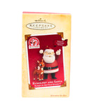Hallmark Ornament: 2004 Rudolph and Santa  | QXG5654