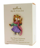 Hallmark Ornament: 2007 My Third Christmas | QXG6299 | Cat