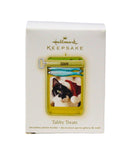 Hallmark Ornament: 2009 Tabby Treats | QXG6695 | Photo holder