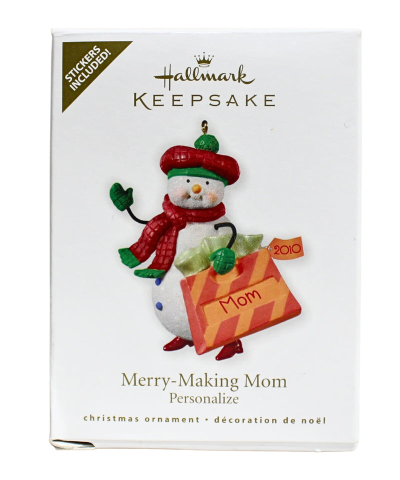 Hallmark Ornament: 2010 Merry-Making Mom | QXG7016