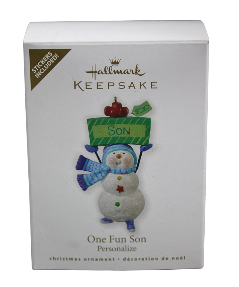 Hallmark Ornament: 2010 One Fun Son | QXG7033