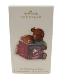 Hallmark Ornament: 2008 Oh, What Fun to Read | QXG7224