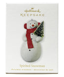 Hallmark Spirited Snowman - Keepsake Ornament 2010 QXG7356