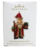 Hallmark Ornament: 2010 Santa Spreads the Spirit | QXG7403
