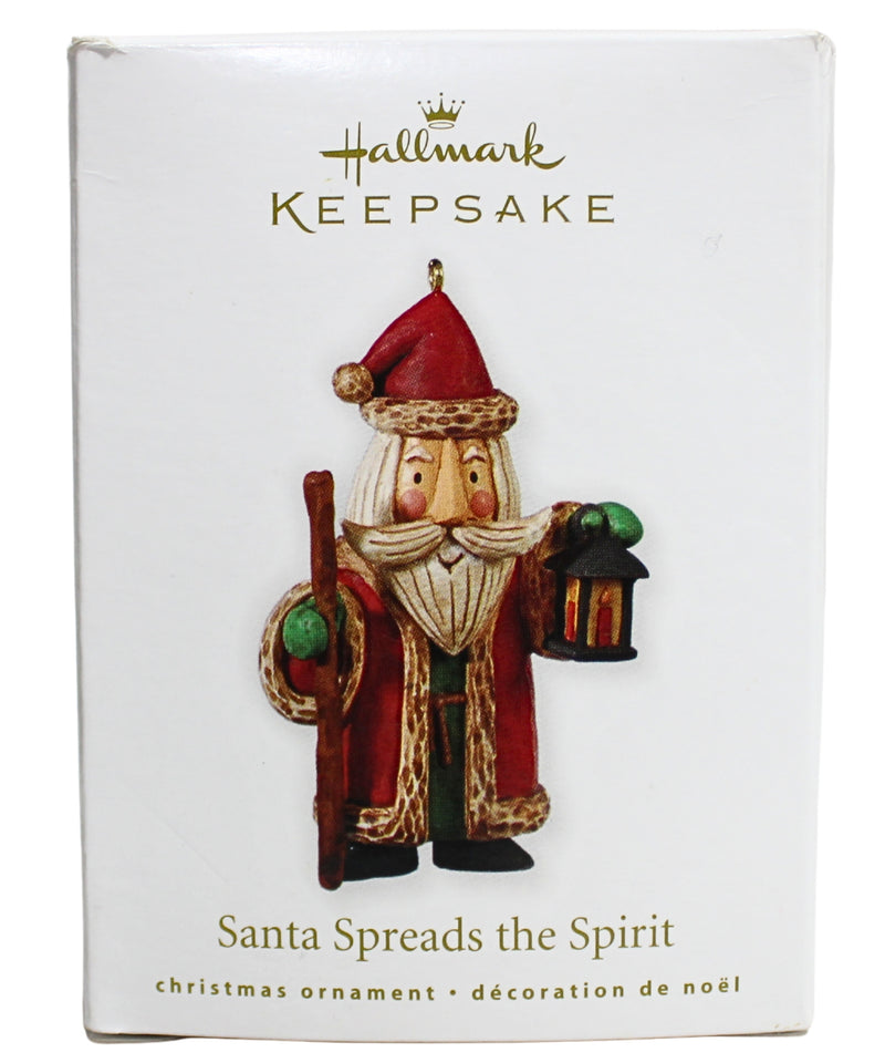 Hallmark Ornament: 2010 Santa Spreads the Spirit | QXG7403