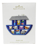 Hallmark Noah's Ark - Blue Ark Keepsake Ornament 2010 QXG7713